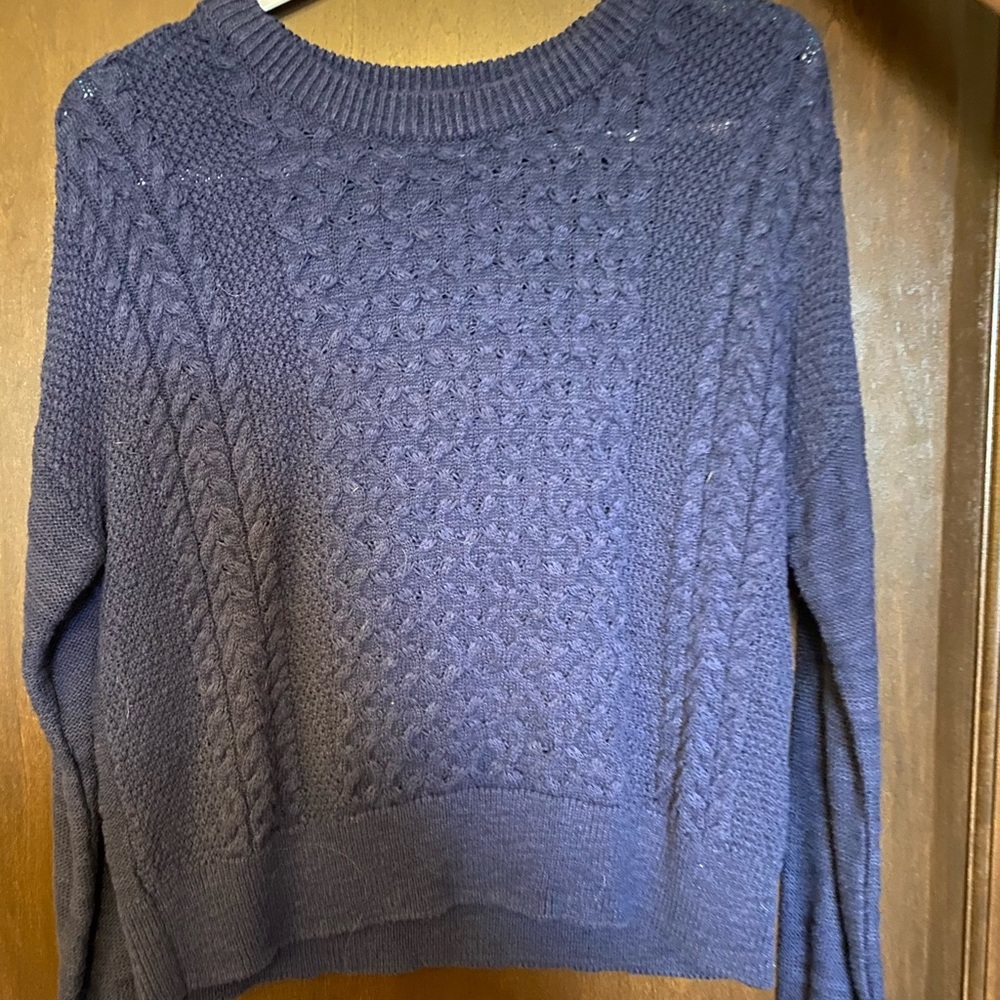 Blue sweater